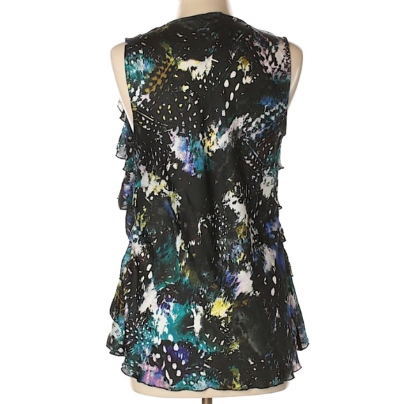 Colorful Ruffled tank - Picture 2 of 2